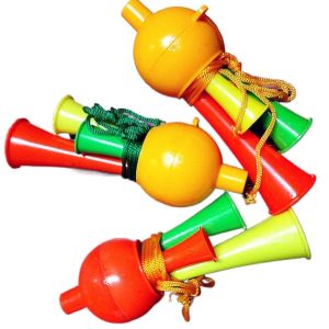 SIRENXI Đạo cụ Còi nhựa Sừng bò Tiếp nhiên liệu Đồ chơi còi Trận đấu bóng đá Cổ Vũ Đồ chơi tạo tiếng ồn Trò chơi bóng đá