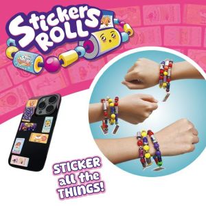 DIY Kids Sticker Rolls Bracelet Set Wearable Shareable Jewelry Set Art Funny Gift Collection Toys