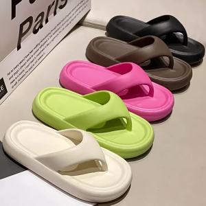 WomenS Summer Outdoor Flip-Flops 2025 New Summer Model Non-Slip Soft Sole Slip-On Sandals For Women