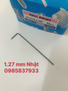 Lục giác 0.05 (1.27 mm) Eight Nhật 016-0.05 dùng vặn ốc chìm nhỏ dễ dàng hiệu quả tại Máy NTT