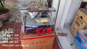Máy nướng xúc xích kính cong tại Hà Nội