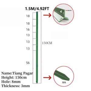 Pagar Cyclone Column Fence Column Barbed Wire Fence Column Net Triangle Steel Iron Column Tiang Pagar Fence Posts