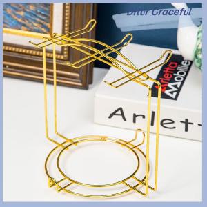 Ditur Coffee Cup And Saucer Display Rack Hold 6 Coffee Cups And 6 Plates Kitchen Draining Rack Durable Modern Mug Stand For Countertop