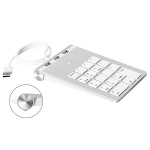 Portable Mini Tablet Keypad Usb2.0 Numeric Keyboard Data Entry Number Pad Financial Accounting Cash Register Computer Keypad
