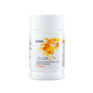 Ready Stock Elken Velox C+ Tablets 45s Premium Liposomal Formula With Vitamin C & Algal Vitamin D3 Gentle On Stomach Halal Certified Vegan Supplement