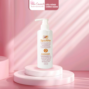 Sữa Rửa Mặt Dưỡng Trắng Spotlite Cleansing Liquid Gel - Làm Sạch Dịu Nhẹ Se Khít Lỗ Chân Lông