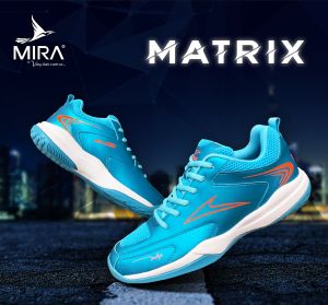 GIÀY CẦU LÔNG MIRA MATRIX ( VỚ + KEO LEN )