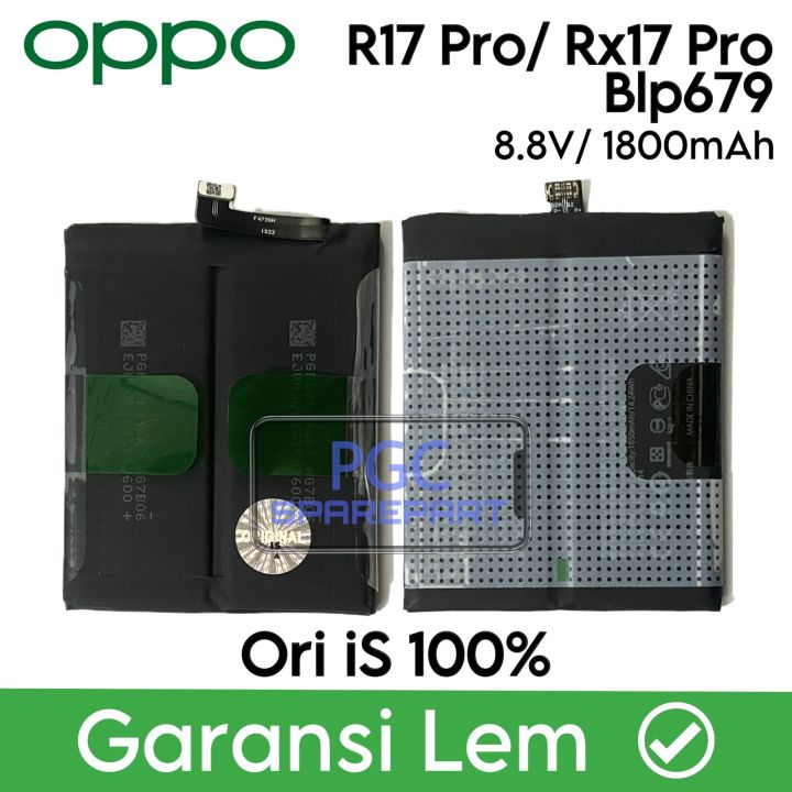 Batteria Originale OPPO BLP679 Per R17 Pro / RX17 Pro CPH1877 PBDM00 - 3700mAh - 4