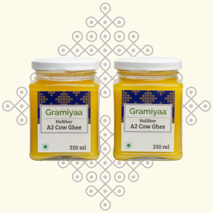 GRAMIYAA | Hallikar A2 Cultured Cow Ghee (500ml) | Lazada Singapore