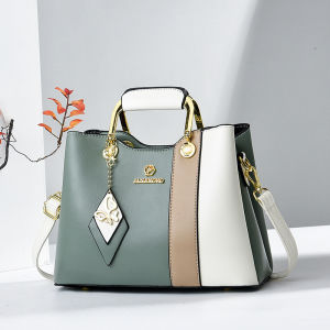 2026 của phụ nữ màu khối Tote Túi dung tích lớn Túi tote thanh lịch cầm tay vai và Crossbody Túi Công Sở