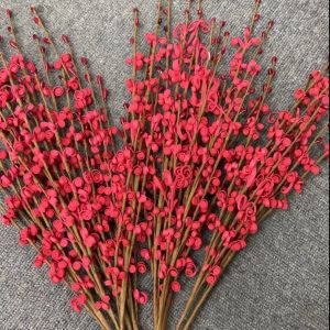 [Ready Stock]10pcs 65CM Artificial Jasmine Flower Cherry Spring Plum Peach Branch Silk Blossom Flower Home Decorative Wedding Flowers Fake Flower Decoration Ornaments