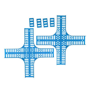 5PCS Plastic Queen Cage Over Winter Cross Type Catcher Stay Caged In Cold Season Imprison Queen Prisoner Raising Bee Tools 5PCS