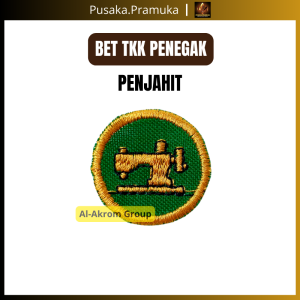 Bet Badge TKK Penegak Pramuka Tanda Kecakapan Khusus SMA