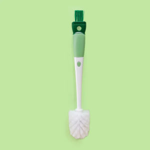 4 in 1 Cleaning Cup Brush Detachable Long Handle Multi-function Scrubber Wall Suction Glass