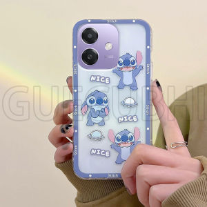 Phone Case OPPO A3x A3 Pro A3 5G New 2024 Softcase Cute Cartoon Stitches Pattern Silicone Transparent Soft Casing OPPO A3 Pro 5G Cover Case