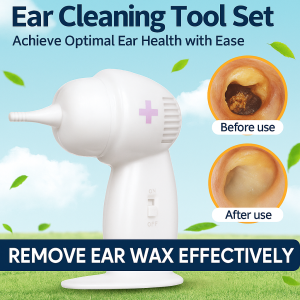 Cordless Ear Cleaner With Spiral Vacuum Suction For Children And Seniors Waterproof Design For Multi Scenario Home Care