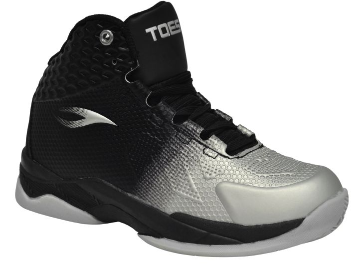 Toes Kids Footwear Radiate Black/Gray Kids Low-Top Rubber Shoes