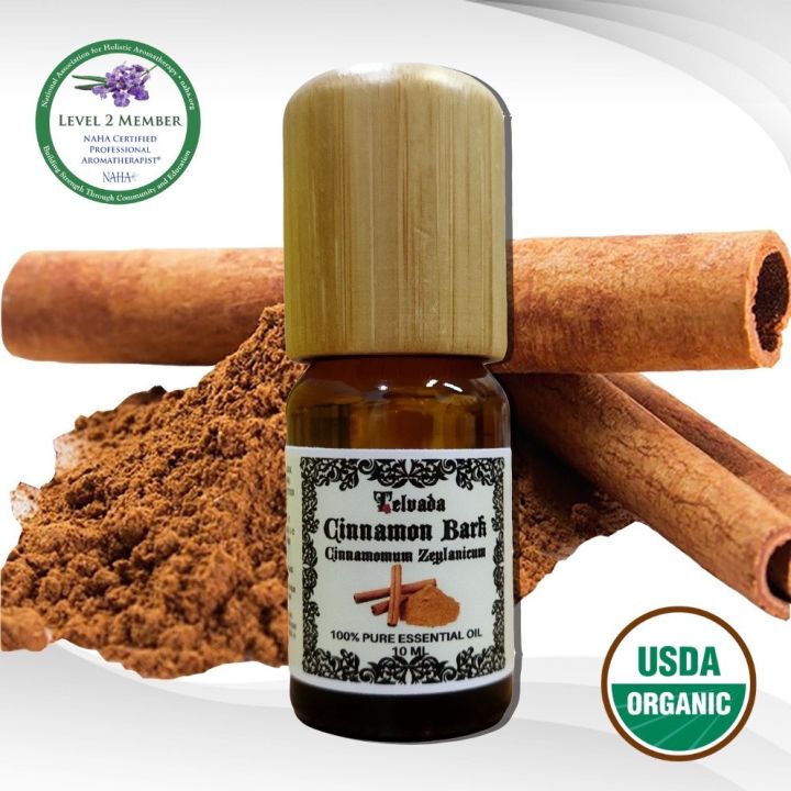 Cinnamon USDA Organic Essential Oil シナモンエッセンシャルオイルオーガニック น้ำมันหอมระเหย ...