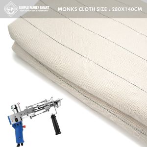 kain monks cloth cotton Tufting fabric kain karpet punch needle Ready Stock 280 x 140cm
