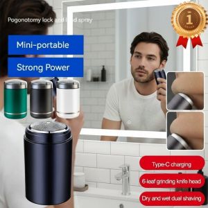 One Swipe Smooth Mini Electric Shaver for YearRound Men Adult Travelers HighEfficiency Shaving Sharper Blade Net Smooth Finish
