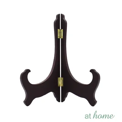 AT HOME Essential Wood Frame Stand Easel Photo Frames or Clock Stand Plates Display Holder Nordic Home Decoration
