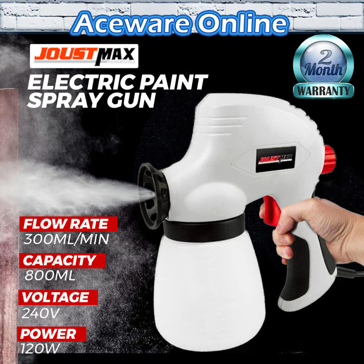JOUSTMAX JST81001 800ml High Pressure Electric Paint Sprayer Spray Paint Gun Mesin Cat Kereta Mesin Pengecat