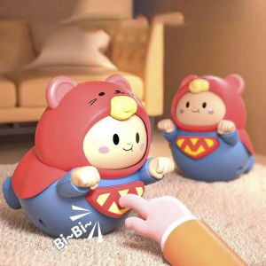 Đồ chơi gặm niếu siêu nhân lật đật – An toàn cho bé sơ sinh phát tiếng vui nhộn mới nhất 2025