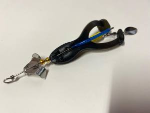 กบใบพัด 7 cm  12 กรัม   กบสายแว๊น กบยางตกปลาช่อน  เหยื่อปลอมตกปลาช่อน กบยางตกปลาช่อน(ไม่สามารถเปลี่ยนตัวบอดี้ได้) กบแว้น