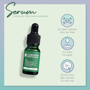 Serum rau má Caryophy giảm mụn mờ thâm 10ml