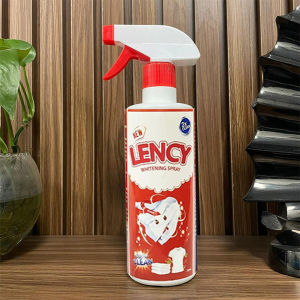 [Tặng Vòi + Khăn] Tẩy Trắng Quần Áo LENCY 500ml Công Nghệ Đức Tẩy Mốc Ố Vàng Không Phai Màu - Dùng Cả Vải Trắng Màu