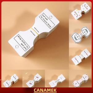 Miễn phí vận chuyển✨ 50Pcs Trắng Gấp Bìa Dành Cho Người Lớn Trẻ Em Của Tóc Clip Bìa Tóc Sợi Dây Thừng Thẻ Tóc Trang Trí Mũ Vật Liệu Đóng Gói