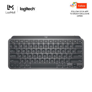 Logitech MX Keys Mini Minimalist Wireless Illuminated Keyboard Compact Bluetooth Backlit USB-C Compatible with Apple macOS iOS Windows Linux Android Metal Build
