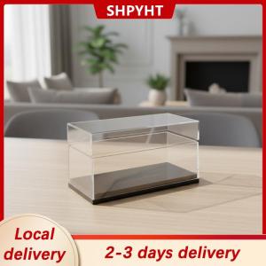 [COD] SHPYHT Local delivery Ship within 24 hours 1:64 Diecast Car Model Display Case Acrylic Hard Shell Transparent Protective Cover Anti Dust Organizer for Desk Shelf