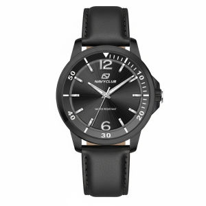 Navy Club Jam Tangan Pria Coast - Leather Strap