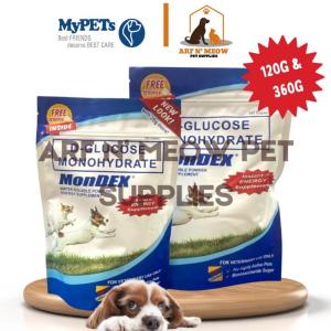 120g 360g Dextrose Powder Glucose Monohydrate Water Soluble Powder Energy Supplement Mondex Dog