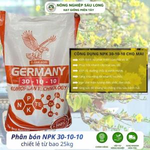 dùng cho CÂY MAI 1kg Phân bón NPK 30-10-10 sinh trưởng mạnh kích thích ra chồi đọt non lá to xanh mượt