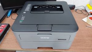 Máy In Văn Phòng ( In 2 Mặt A4A5 Tốc Độ Cao ) - Brother 2321D ( Tặng Hộp Mực Không Mực Thải - Dây Nguồn  Cáp in Mới 100% Đi Theo Máy  )