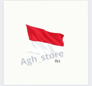 bendera merah putih ukuran 90 (80cmx50cm)