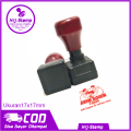 Cetak Stempel Standar Ayam Geprek | Cetak Stempel Otomatis 1 Warna. 