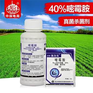( Hot Sale Agriculture ) Zhongbao Shi Gray Joy 40% Pyrimethanamid Cucumber Gray mold disease Agricultural Bactericide 15 Gram