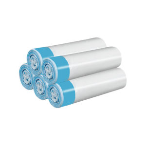 Drawstring Garbage Bag Plastic Bag Bin Liners 75 Count Biodegradable Strong Tall Home Kitchen Rubbish Bag Trash Bag