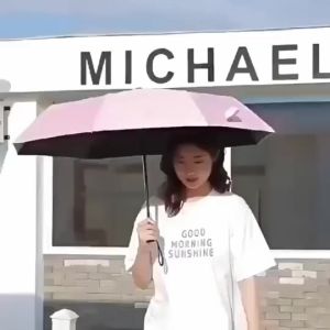 【Buy More Save More】【Buy 1 Take 1】New upgraded UV automatic/manual umbrella sunscreen ultra-light mini portable folding 【COD】