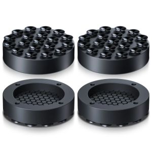 WENTIVV 4pcs Silicone Anti Vibration Feet Pad Non-Slip Protects Washing Machine Foot Pad Silent Heightened Washing Machine Support Refrigerator