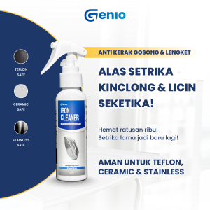 GENIO Iron Cleaner - Pembersih kerak setrika gosong dan lengket