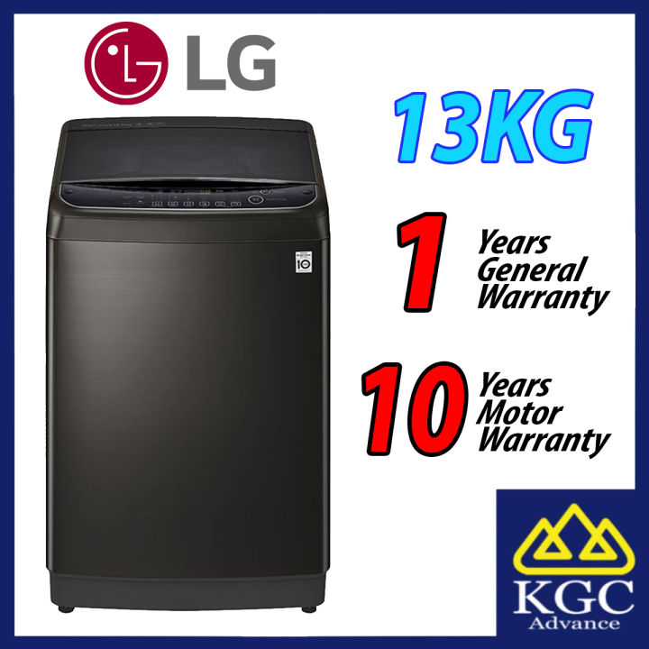 Lg 13kg Washer Th2113dsak 6 Motion Inverter Direct Drive Top Load Washing Machine Mesin Basuh 6562