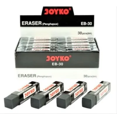 PENGHAPUS JOYKO (1pak= 30pc) / PENGHAPUS PENSIL EB 30 / ERASER