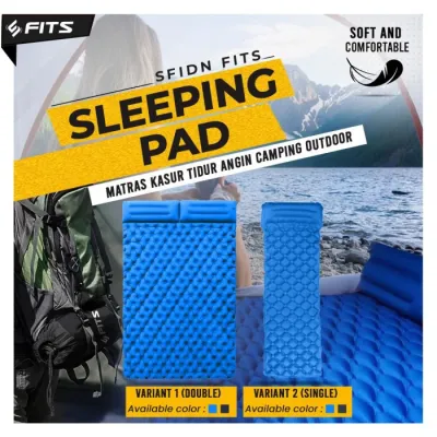 SFIDN FITS Sleeping Pad | Matras Kasur tidur Angin Camping Outdoor