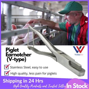 Stainless Piglet Ear Notcher v type for piglets Piglet ear notcher pig ear notcher ear notcher pliers ear notcher plier
