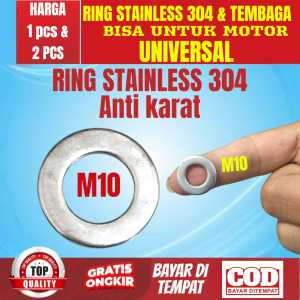 Ring Plat Stainless Steel RING TEMBAGA 304 M20 M16 M12 M10 M8 M6 WP Washer Plate m4-ring plat atau waser plat