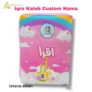 Alfareza - IQRO MILENIAL Warna Free Tulis Nama Dan Foto Dilengkapi QR CODE / IQRO KALEB RESLETING FULLCOLOUR KODE QR